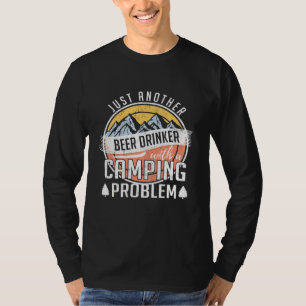 Camping-Zubehör für Camper für Bier T-Shirt