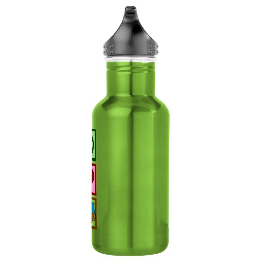 Camping zur Liebe des Friedens Trinkflasche (Rechts)