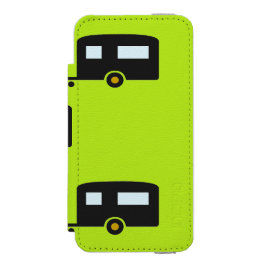 Campinganhänger auf grün incipio watson™ iPhone 5 geldbörsen hülle