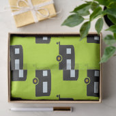 Campinganhänger auf grün seidenpapier (Geschenk)