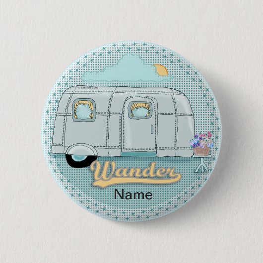 Campinganhänger button (Vorderseite)