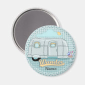 Campinganhänger magnet (Vorderseite/Rückseite)