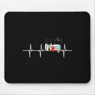 Campinganhänger Tränenherzschlag Rv Camping Mousepad