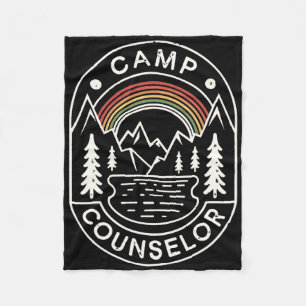 Campingbetreuer-Shirt Camper Sommer Campingpersona Fleecedecke