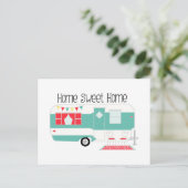 Campingbus Postkarte (Stehend Vorderseite)