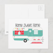 Campingbus Postkarte (Vorne/Hinten)
