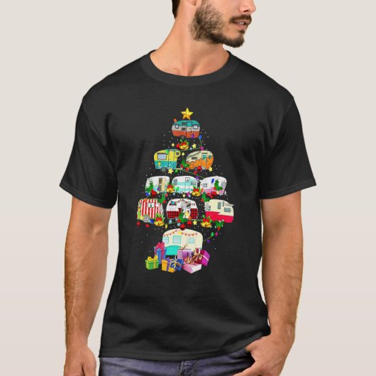 Campingfahrzeug Weihnachten hässlicher Pullover Xm (Vorderseite)