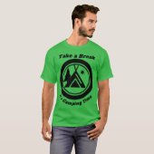 Campingime Freunde T-Shirt (Vorne ganz)