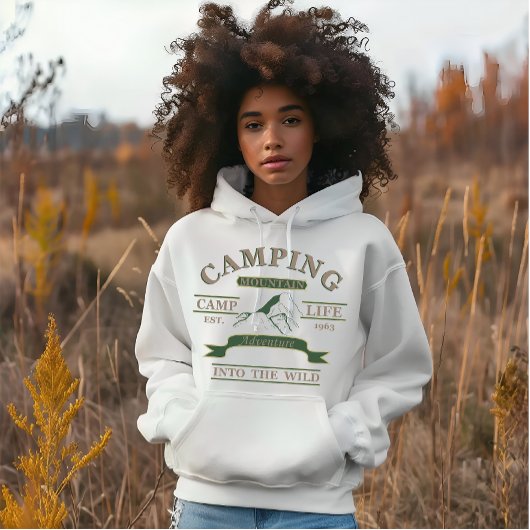 Campingleben im Freien Camping Hoodie