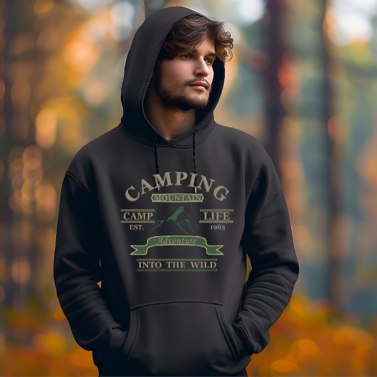 Campingleben im Freien Camping Hoodie