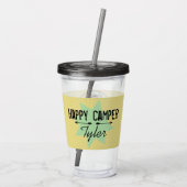 Campingplatz Bärenkinder-Tumbler Acryltrinkbecher (Rückseite)