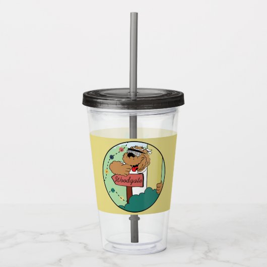 Campingplatz Bärenkinder-Tumbler Acryltrinkbecher (Vorderseite)