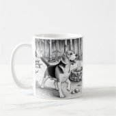 Campingplatz Beagel Kaffeetasse (Links)