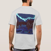 Campingplatz "Boundary Waters Canoon" T-Shirt (Rückseite)