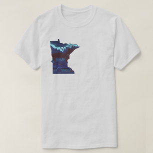 Campingplatz "Boundary Waters Canoon" T-Shirt