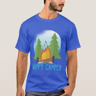 Campingplatz Camping Camper Wohnwagen Freund T-Shirt