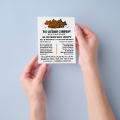 Campingplatz, Holiday Park Werbung Flyer (Gruppe)