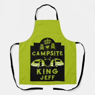 Campingplatz King Geschenke für Campinggäste Schürze