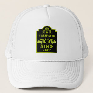 Campingplatz King Geschenke für Campinggäste Truckerkappe