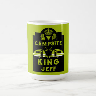 Campingplatz King Geschenke für Campinggäste Verwandlungstasse