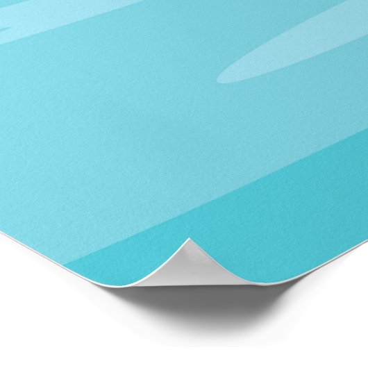 Campingplatz Poster (Ecke)