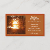 Campingplatz Rostwald Visitenkarte (Vorderseite)