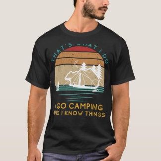 Campingplatz Sage: T-Shirt für Abenteuer und Weish