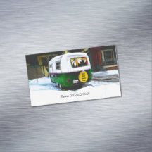 Campingplatz-Vertriebs- und Service-Vintage-Traile