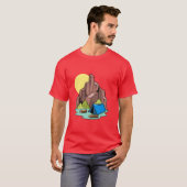 Campingplatz Zeltplatz Camping Geschenk T-Shirt (Vorne ganz)