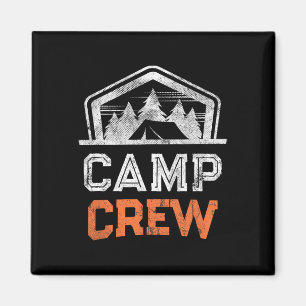 Campingplatzmitarbeiter Camp Crew Sommer Cousins C Magnet