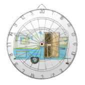 Campings-Anhänger-Pfeil-Brett Dartscheibe (vorne)