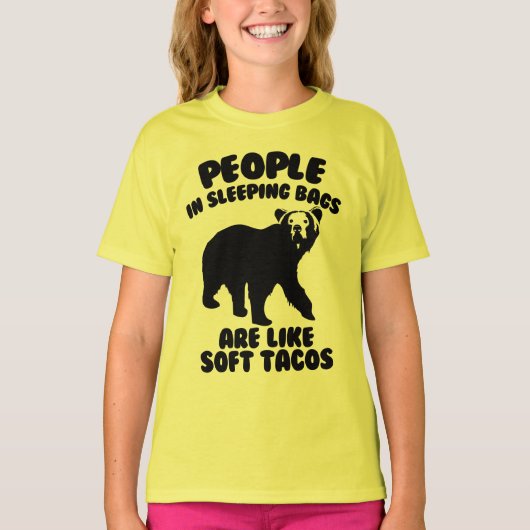 Campings-Bären T-Shirt (Vorderseite)