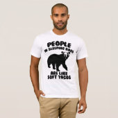 Campings-Bären T-Shirt (Vorne ganz)