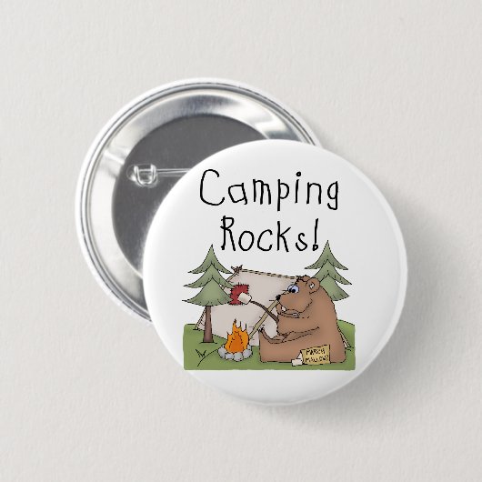 Campings-Felsen Button (Vorne & Hinten)