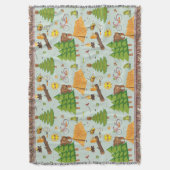 Campings-Muster Decke (Vorderseite Vertikal)