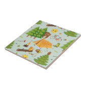 Campings-Muster Fliese (Seite)