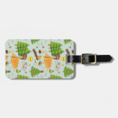 Campings-Muster Gepäckanhänger (Vorderseite horizontal)