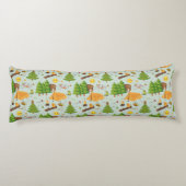 Campings-Muster Seitenschläferkissen (Rückseite)