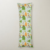 Campings-Muster Seitenschläferkissen (Rückseite (Vertikal))