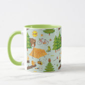 Campings-Muster Tasse (Links)