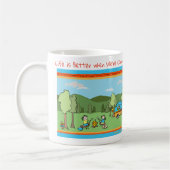 Campings-Tasse Kaffeetasse (Links)
