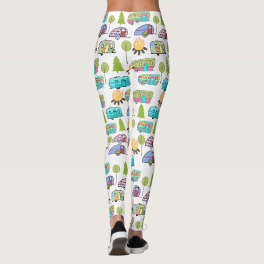 Campings-Themed Leggings (Rückseite)