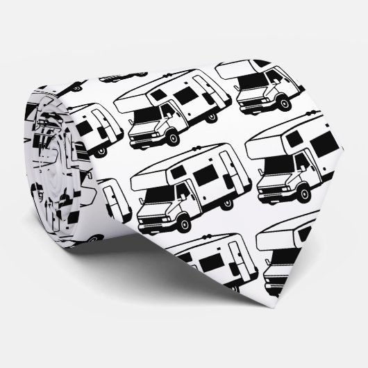 Campingsauto Krawatte (Gerollt)