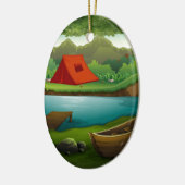 Campingsboden Keramik Ornament (Links)