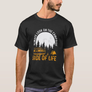Campingseite des Lebens Lustiges Wandern und Campi T-Shirt