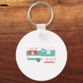 Campingwagen Schlüsselanhänger (Vorderseite)