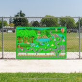 Campingwege für Autos 2 1/2' x 4' Banner (InSitu)