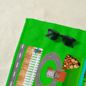 Campingwege für Autos Strandtuch (Beispiel)