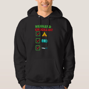 Campingwochenende Checkliste Zelt Schlafsäcke Mess Hoodie