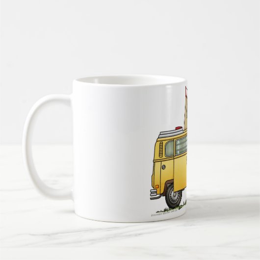 Campmobile Camper-Van-Tasse Kaffeetasse (Links)